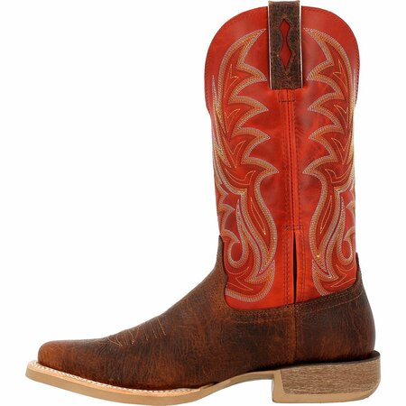 Durango Men's Rebel Pro Western Boot, COGNAC CRUNCH/RUSTY RED, W, Size 9.5 DDB0476